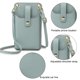 thumbnail image 3 of Bolsos cruzados pequeños para mujer, cartera para teléfono móvil con bolsillo para teléfono, 3 of 5