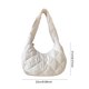 thumbnail image 2 of Bolso de media luna para mujer Bolso ligero de media luna Bolso de axila hinchada Bolso de compras de invierno, 2 of 8