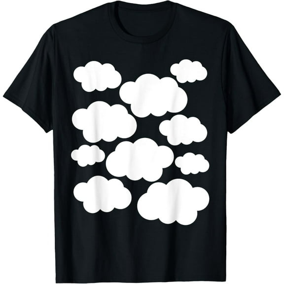 Halloween Costume White Clouds T-Shirt