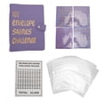 thumbnail image 2 of Carpeta de Ahorro de Dinero Carpeta de Presupuesto A5 de Cuero PU Impermeable con 100 Sobres en Efectivo Resistente Al Desgarro Duradera Gestiona las Finanzas Carpeta de ANGGREK  Otros, 2 of 8
