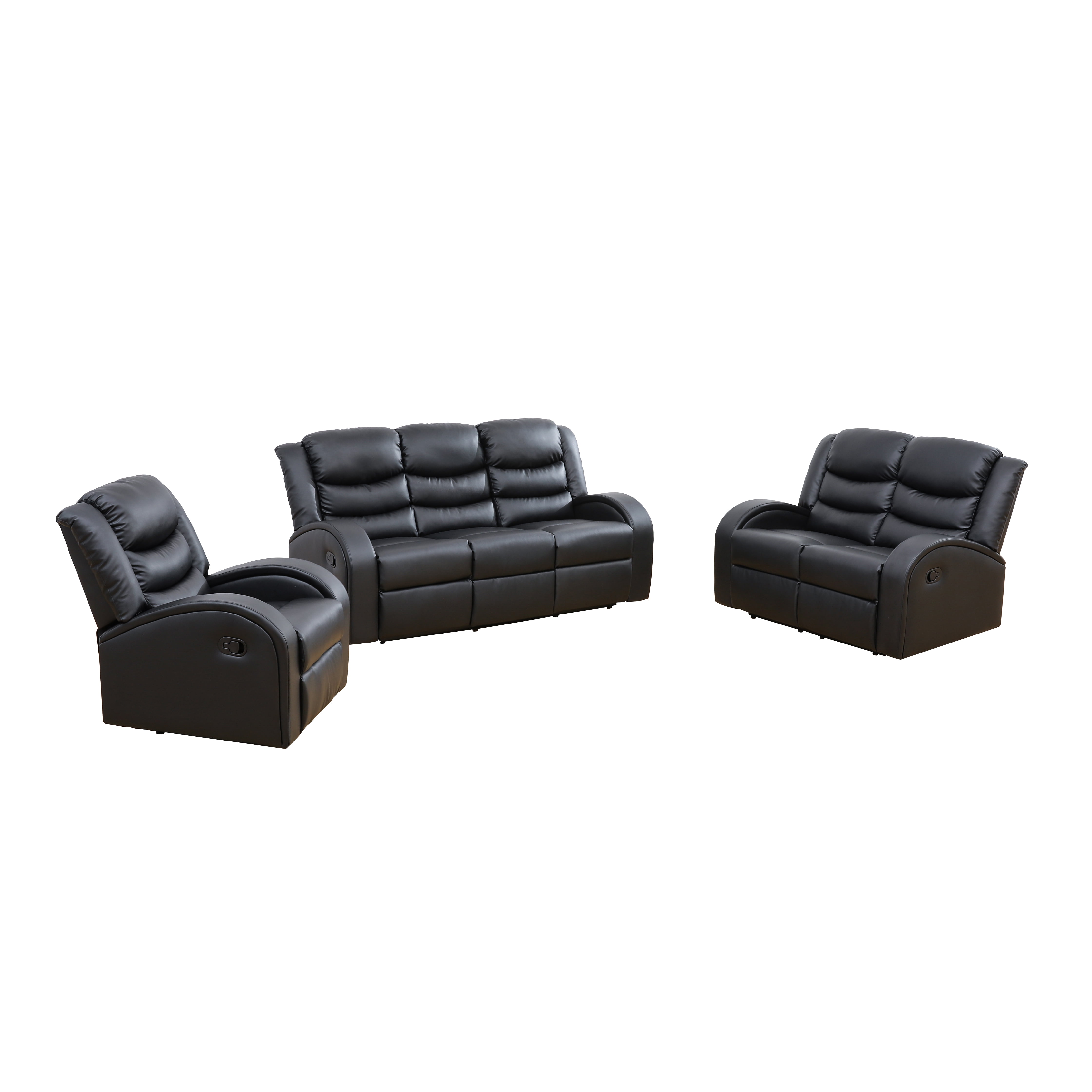 MAYEERTY Modern Adult Simple Reclining Stylish Business Function Sofa for Living Room