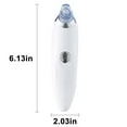 thumbnail image 3 of TUOBARR Blackhead Remover Pore Vacuum,Facial Pore Cleaner 4 Probes, Blackhead Vacuum Kit Electric Extractor Tool For Adult, 3 of 5
