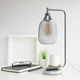 thumbnail image 5 of Elegant Designs Mesh Wire Desk Lamp, Chrome, 5 of 9