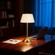 thumbnail image 1 of Lámpara De Mesa Plisada, Lámpara De Mesita De Noche Inalámbrica Recargable Con Control Táctil Con Batería De 1200 MAh, Lámparas De Lectura De Escritorio Decorativas Para, 1 of 7