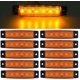 thumbnail image 5 of Luces de giro laterales para remolque de camión de 30 piezas de 12 V, 6 LED, rojo, blanco y ámbar, 5 of 5