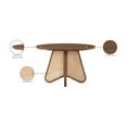 thumbnail image 2 of Meridian Furniture Butterfly Brown Dining Table, 2 of 7