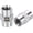 2, variant on 2 Pack 316 Stainless Steel FeMale to Adapter, 1/4" NPT x 1/8" Coupling Coupler Hex Head Pipe Fitting W/Sealing Tape for Industrial, Fluid, Home Gardening