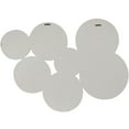 thumbnail image 6 of DecMode White Wood Carved Pinwheel Plate Wall Decor, 6 of 7