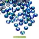 thumbnail image 3 of Uxcell 1440 Pcs Rhinestones Hotfix Cristales de Vidrio Gemas (SS16 4mm, Azul Marino), 3 of 5