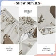 thumbnail image 6 of FORMRS Boys Pajama Pants with Pockets Size 6-8Y Kids Lounge Sleep Bottoms, Light Gray Bears, 6 of 8
