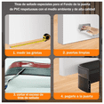 thumbnail image 5 of 10pcs Sello Adhesivo A Prueba Polvo Para Puertas Y Ventana Eo Safe Imports Marron, 5 of 5