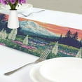thumbnail image 4 of Yayeee Table Runner 70 inches Long Home Kitchen Dinning Party Decoration, Floral Mountain, 4 of 7