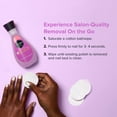 thumbnail image 6 of Cutex Care Strength Shield Liquid Nail Polish Remover with Vitamin E and B5, 6.7 fl oz, 6 of 9