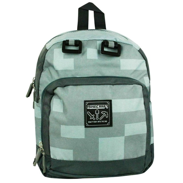 Minecraft Boys/Girls Official Silver Mini Backpack