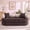 Brown&Beige, variant on 80InConvertible Modular Sleeper Sofa Couch Bed5-In-1 Modular Foldable Couch No Assembly,Chenille Futon Memory Foam Pull Out Couch With 2 PillowsBoneless Compressed Sofa For Living Room,White&Blue
