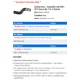thumbnail image 2 of Cooling Hose - Compatible with 2007 - 2010 Saturn Sky 2.0L 4-Cylinder 2008 2009, 2 of 2