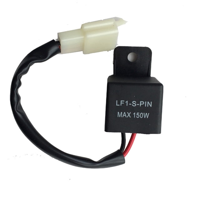 Relé Intermitente Led Electrónico De 12A Y 2 Pines Para Motocicleta, Bombilla De Señal De Giro Para Motocicleta, Hiperflash Eigraketly VI003424-00