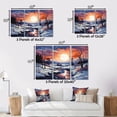 thumbnail image 4 of Designart "Winter s Beautiful Country Charm V" Winter Landscape Art Living Room Set, 4 of 5