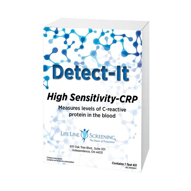 Life Line Screening HighSensitivity CReactive Protein (HsCRP) Screening, SelfAdministered