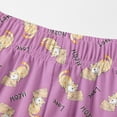 thumbnail image 7 of Girls Pajamas 3 Piece Set Satin Button Down Pjs Short Sleeve Top Shorts & Long Pants Cute Patterns Valentine's Day Pajama Sets Silky Nightwear 3pcs Sleepwear, 7 of 7