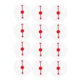 thumbnail image 3 of Miangastore Game Pieces For Board Games Blank Rotating Board Red Plastic 12Set 3.8X3.8X0.3In, 3 of 8