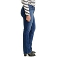thumbnail image 2 of Levis Womens Classic Straight Jeans Pants Standard and Plus Plus-Size 36 Short Lapis Dark Horse Waterless, 2 of 3