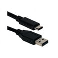 thumbnail image 3 of QVS CC2231B-4M 4M USB-C to USB-A Supre Speed 10GBPS 60WATT Sync & Power Cable, 3 of 5