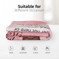 thumbnail image 6 of Yibo Best Friend Birthday Gifts Blanket Flannel Soft and Comfortable Anti-static Bed Sofa Blanket, 6 of 7