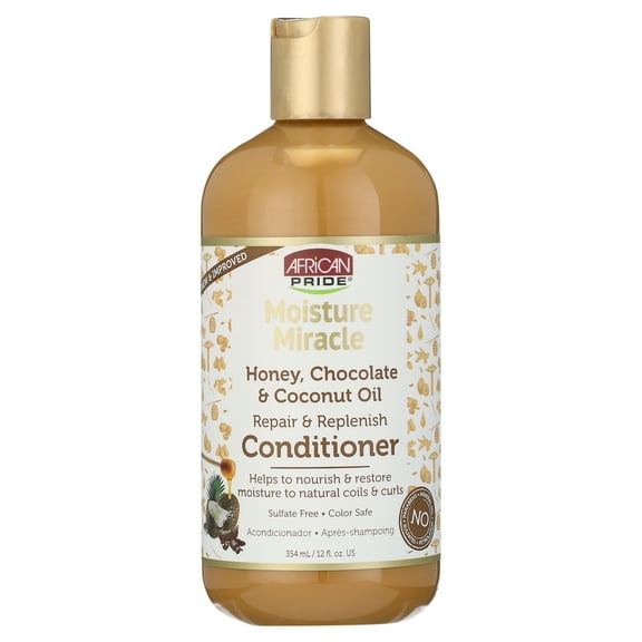 AP Moisture Miracle Conditioner Nourish & Restore,  Dry, Curly Hair 12oz, Moisturizing, Unisex