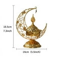 thumbnail image 4 of Feltree Candlestick Metal Candlestick Decoration Romantic Wedding Festive Candle Cup, 4 of 6