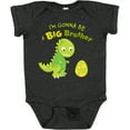 thumbnail image 3 of Inktastic I'm Gonna Be a Big Brother-dino Boys Baby Bodysuit, 3 of 5