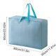 thumbnail image 3 of Bolsas De Plástico Para Almacenamiento Bolsa de almacenamiento azul claro de gran capacidad con correa para el hombro para mudanzas, viajes y almacenamiento de ropa (1 unidad) JASKFLY, 3 of 8
