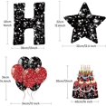 thumbnail image 2 of 18 Pieces Happy Birthday Yard Signs with Stakes, 16 Inches Birthday Outdoor Lawn Signs, Cake Balloon Patio Decorations, Garden Lawn Decorations for Party Outdoor Decor, 2 of 16
