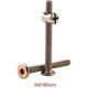 thumbnail image 3 of 15 piezas M6 tornillo de fijación de cabeza de acero al carbono con tuerca de barril conector de fijación de tuerca de muebles (80mm) Afortunado Sencillez, 3 of 4