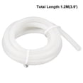 thumbnail image 3 of Tubo de silicona 4mm ID X 7mm OD 3.9' Manguera de goma de silicona flexible Translucido para transferencia de bomba de agua y aire, 3 of 5