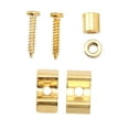 thumbnail image 4 of Retenue de Cordes de Guitare, Fer 2 Pcs Guide de Cordes Robuste pour Remplacement Noir, Argent, Doré, 4 of 7