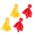 thumbnail image 3 of Phenofice 4 Pcs Drapeau Rouge Jaune en Nylon Rectangle Accessoires de Jeu de Soccer, 3 of 8
