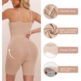 thumbnail image 4 of Vaslanda 2 Packs Shapewear Bodysuit Tummy Control Faja for Women Butt Lifter Body Shaper, 4 of 6