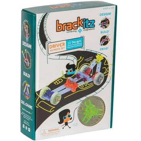 UPC: 0858605005117 | Brackitz Driver STEM Building Toy Set