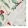 thumbnail image 3 of Fennco Styles Holly & Candy Canes Tablecloth 65" W x 120" L – Multicolor Table Cover for Christmas, Dining Room, Holiday Décor, Banquets and Special Events, 3 of 4