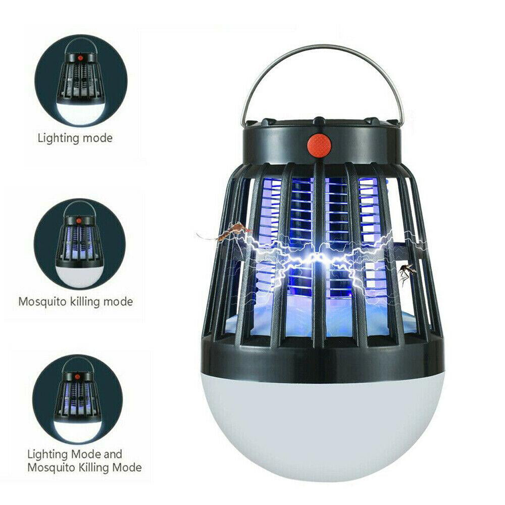 LED Rechargeable Bug Zapper Mosquito Repellent Insect Killer Lantern NEW 