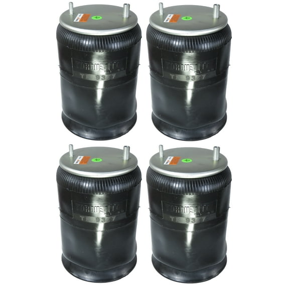 Trailer Air Spring Bag Replace W01-358-9367 AS-0104 Hendrickson S-14249 Set of 4