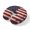 Dark Blue Reddish Brown, variant on Neck Pillow Ergonomic Memory Foam U Shaped Pillows,4th of July Stars Blue Red White Thin Soft Portable Neck Head Support Cushion Pillow for Travel Airplane Car Office Use,Patriotic Independence Day
