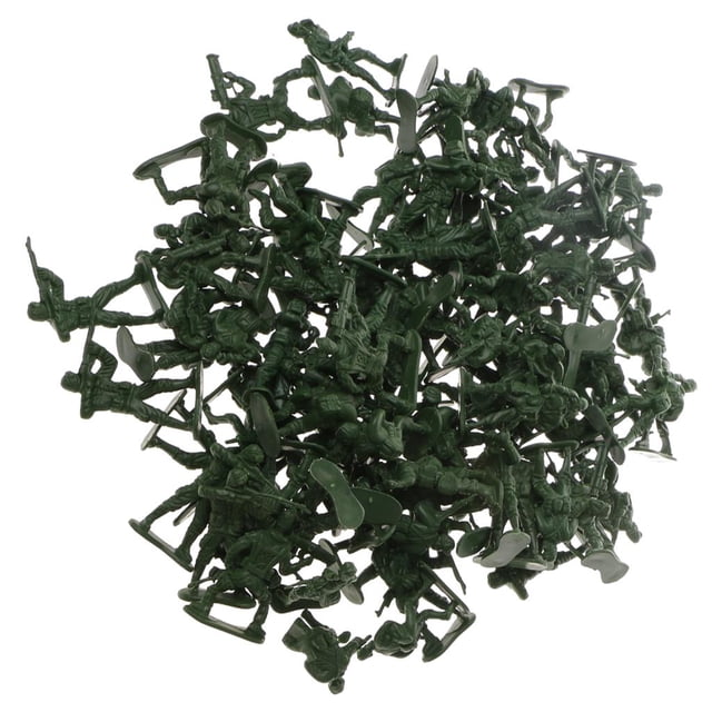 9 , de Plástico, Modelo de Policía, Juegos l , Juguetes, Escenas de Bricolaje Yotijar 100Pcs Soldier Models