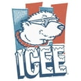 thumbnail image 2 of Men's ICEE Bear Retro Logo  Graphic Tee White Medium, 2 of 5