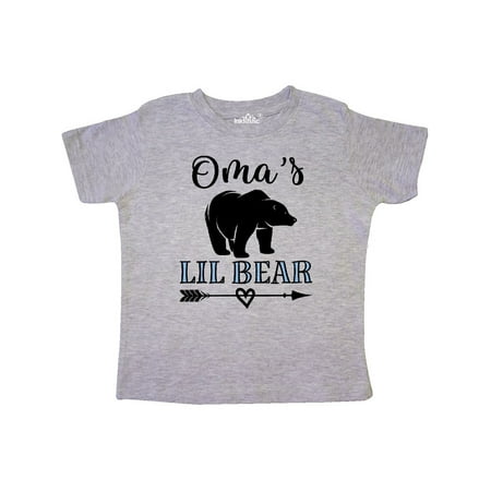 

Inktastic Oma Lil Bear Cub Grandson Gift Toddler Boy Girl T-Shirt