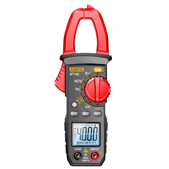 Clamp Meter,Ammeter Universal Meter 4000 Clamp Test Clamp Ammeter Clamp Meter 400a With Meter Clamp 400a With Meter Universal Meter Tester Clamp Ncv Test Temperature St182 Dabey Dsfen