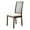 Beige, variant on T-shaped jacquard fabric home hotel dining chair leisure chair strap chair cover