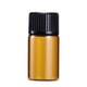 thumbnail image 5 of 12 mini frascos de vidrio ámbar de 3 ml con reductor de orificio para aceites esenciales, productos químicos, colonias y perfumes de Super Z Outlet, 5 of 6