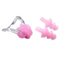 thumbnail image 1 of Tapones para los oídos de natación y clip para la nariz, silicona suave de grado médico para nadar, bucear, surfear, ajuste universal Jormftte CPB-DE-SSW250-3, 1 of 5